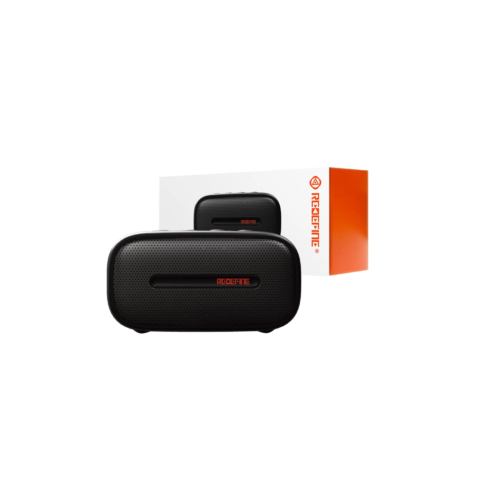Black REDEFINE PDCKET Live Bluetooth portable speaker with packaging